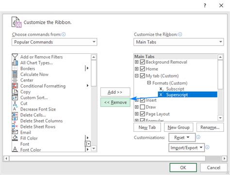 Customize Excel Ribbon With Your Own Tabs Groups Or Commands