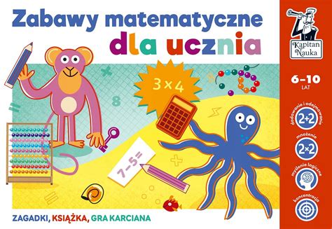 Zabawy Matematyczne Dla Ucznia Kapitan Nauka Na 12820179847 Książka Allegro