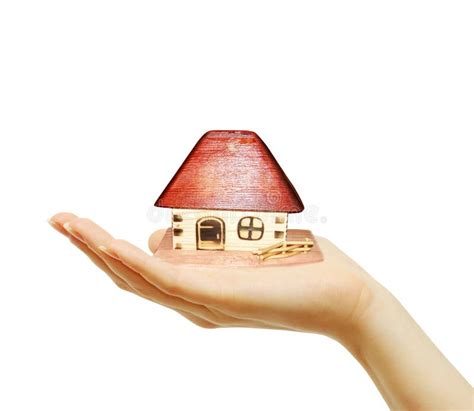 House In Hands Stock Photo Image Of Small Finance Residential 13028512