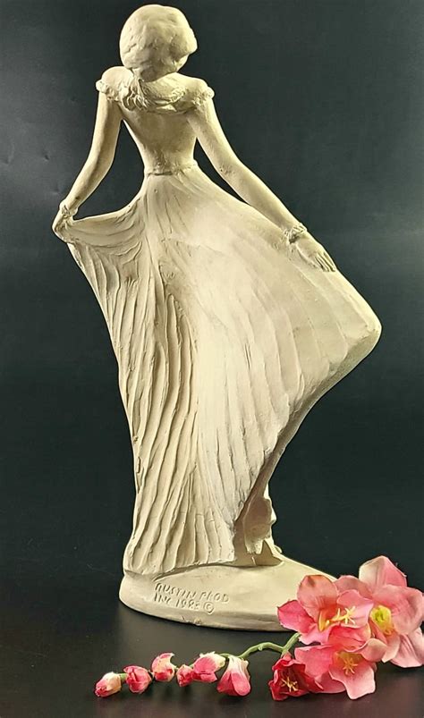 Vintage Austin Prod Inc Ballerina Figurine Signed Etsy