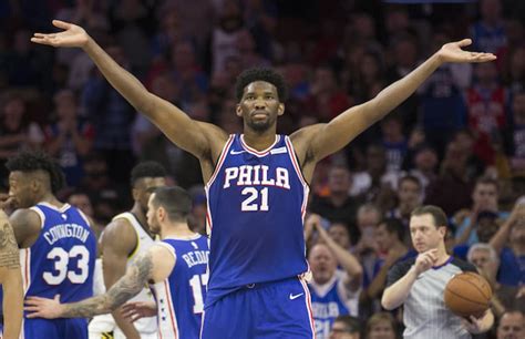 Joel Embiid Says That His Best Pickup Line Is Who Wants To Sex The Process Complex