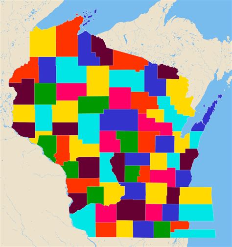 Counties In Wisconsin