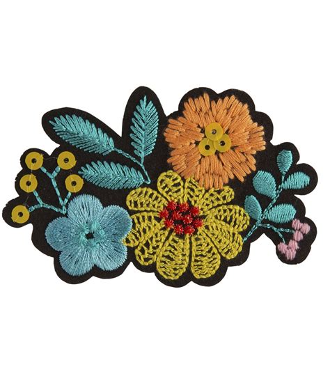 Simplicity Floral Patch Iron On Applique Joann Floral Patches Iron