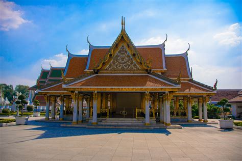 Gambar Bangunan Istana Liburan Pariwisata Tempat Beribadah Thailand Candi Resort Kuil