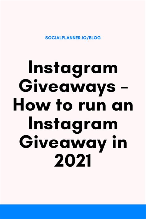 Instagram Giveaways How To Run An Instagram Giveaway In 2021