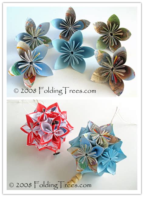 How to Fold Beautiful Kusudama Paper Flower Balls