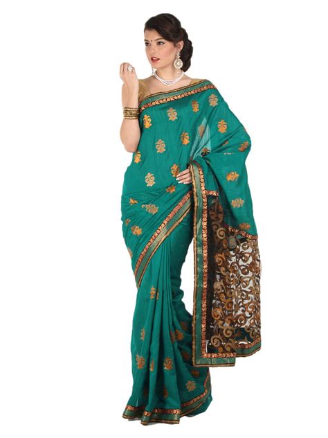 Latest Fashionable Sari For Girls Inkcloth
