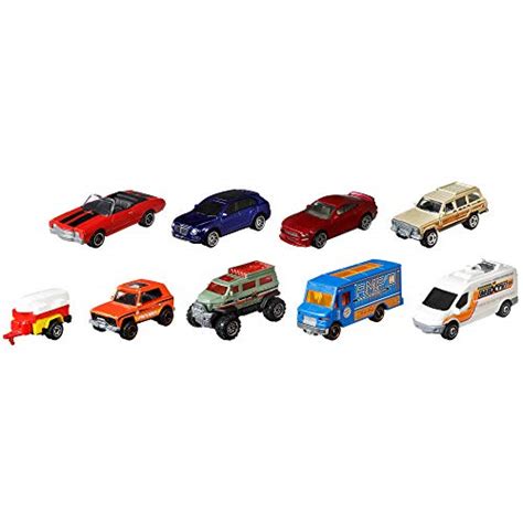 Matchbox 9 Car T Pack Assorted Styles May Vary Pricepulse