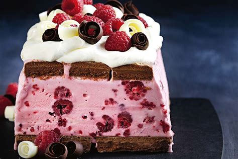 Choc Raspberry Ice Cream Cake Recipes Au
