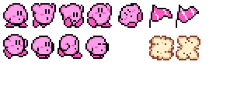 Kirby Pixel Art Transparent These Sprites In Particul Vrogue Co