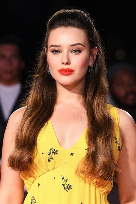 Katherine Langford At Knives Out Premiere At 63rd Bfi London Film
