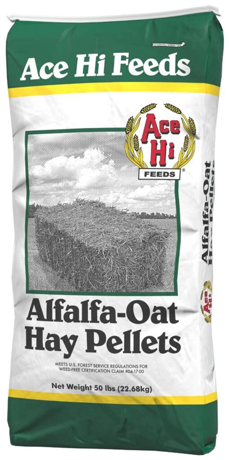 Alfalfa Oat Hay Pellets Star Milling Co