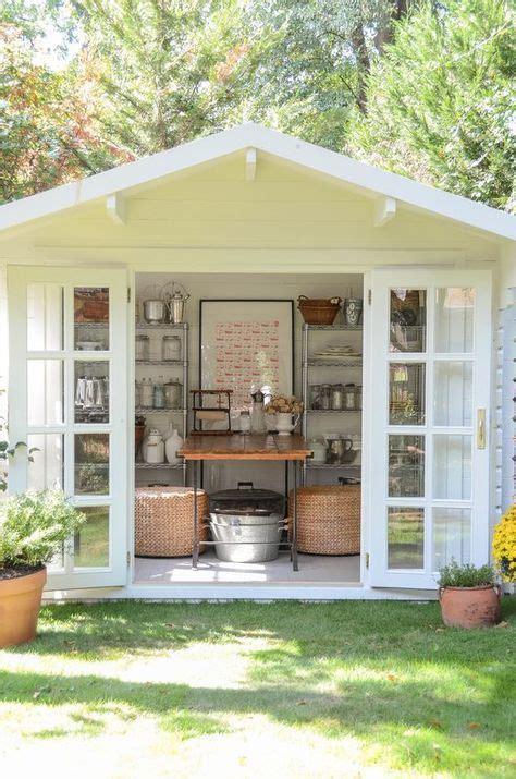22 Super Ideas For Garden Art Studio French Doors Backyard Storage