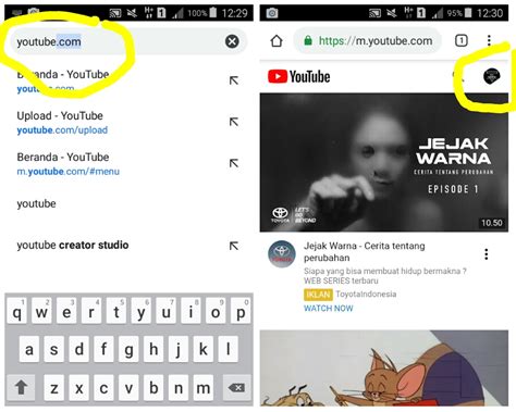 Cara Mengubah Tampilan Youtube Seluler Ke Tampilan Desktop Di Android