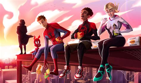 480x854 Spiderman Into The Spider Verse New Artwork 4k Android One Hd 4k Wallpapersimages