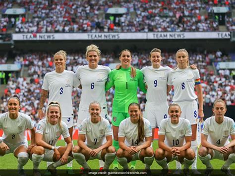 England Womens Football Team Breaks Guinness Record With Euro 2022 Win