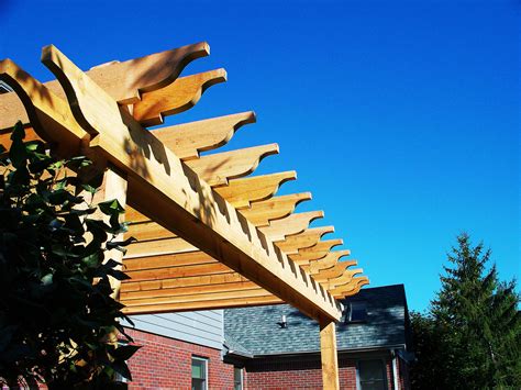 Deck Works Designed And Built This Pergola For A Home In Indianapolis