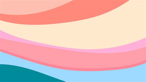 Abstract Aesthetic Geometric Pastel Colorful Background Vector Design