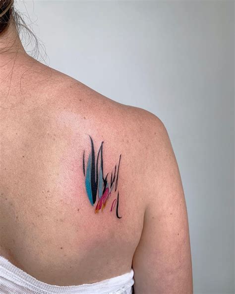 Amanda Wachob On Instagram “ℓℓℓ For Meredith” In 2021 Watercolor Tattoo Instagram Amanda