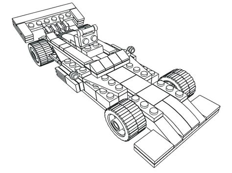 Lego Block Coloring Coloring Pages