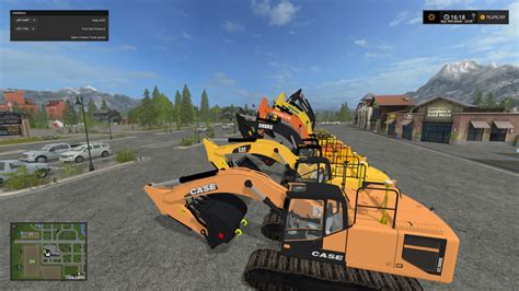Ec300 Excavator Multi Brand Pack Fs17 Farming Simulator 17 Mod Fs