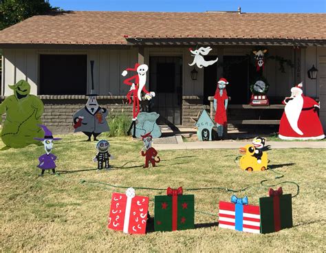 Awasome Nightmare Before Christmas Yard Decorations References