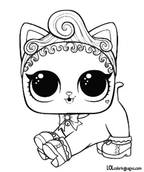 Lol Surprise Coloring Pages Kitty Queen | Coloring Page Blog