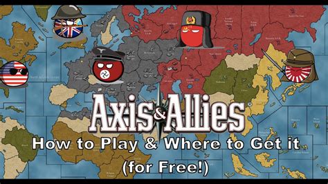 How To Play And Where To Get Axis And Allies The Ww2 Strategy Board