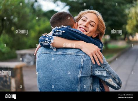 Two Lovers Hugging Each Other Hi Res Stock Photography And Images Alamy