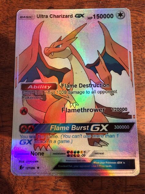 Pokemon Charizard Ex And Gx Card Hot Sex Picture
