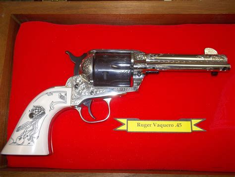 Ruger Vaquero Engraved For Sale At 921825624