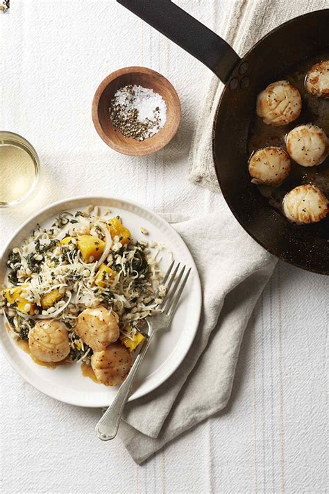 The grains have had their hull removed, and have been. How to Cook Scallops