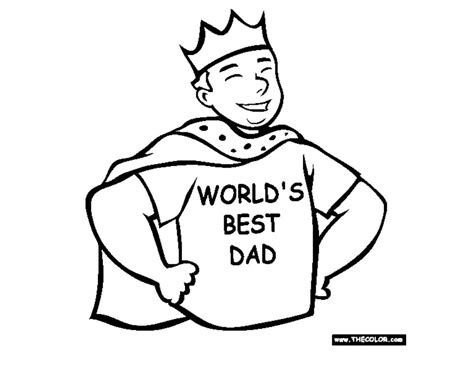 Coloring pages fathers day drawing images. Free Printable Father's Day Coloring Pages for Kids