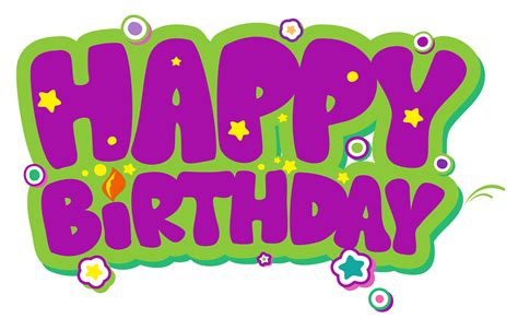 Happy Birthday Png Transparent Images Png All