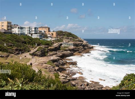 Australia New South Wales Sydney Bondi To Coogee Coastal Walk At