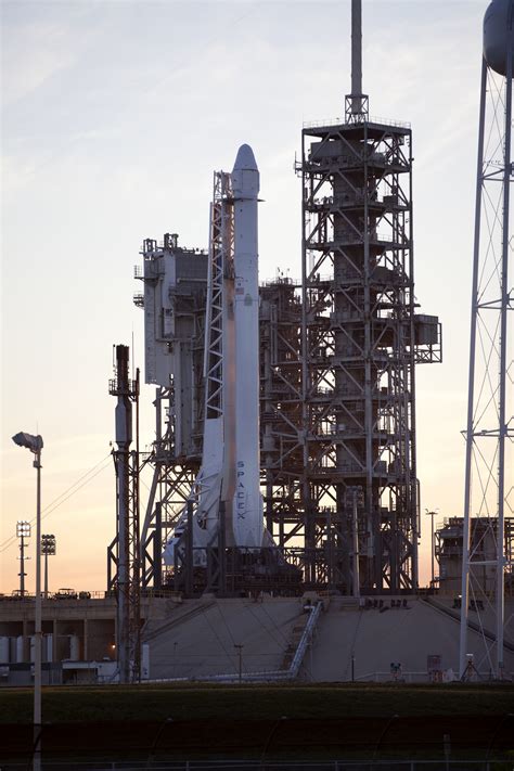 Photos Falcon 9 Awaits First Liftoff From Lc 39a Dragon Spx 10