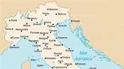 Map of Italy: offline map and detailed map of Italy