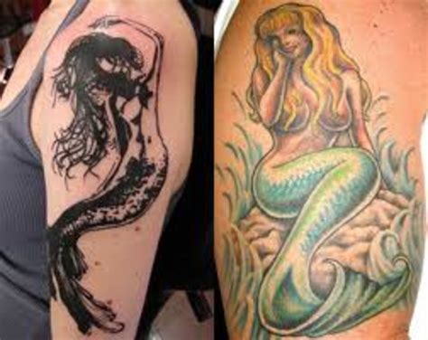 Mermaid Tattoo Designs And Meanings Mermaid Tattoo Ideas