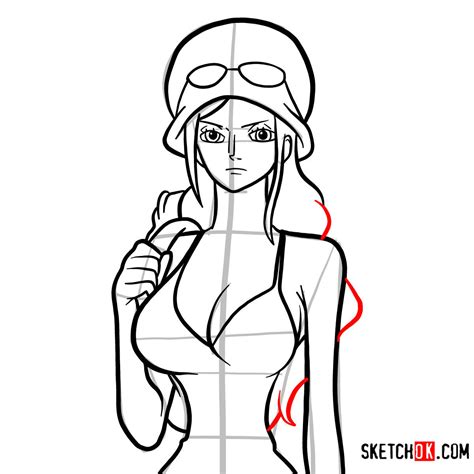 how to draw nico robin the archaeologist of the straw hat pirates
