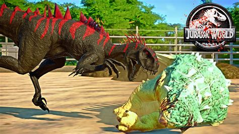 Max Level 40 Scorpius Rex Vs Bumpy T Rex Spinosaurus Dinosaurs Fight
