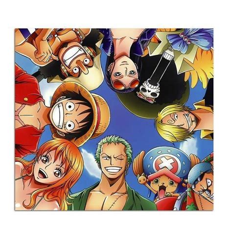 One Piece Merch Happy Straw Hat Crew Mouse Pad Anm0608 ®one Piece Merch