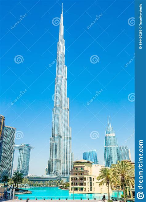 Famous Sight In Dubai United Arab Emirates Stock Photo Image Of