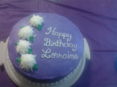 This Was The 1st Birthday Cake I Made While Taking The 1st Wilton