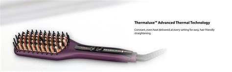 Remington Pro 2 In 1 Heated Straightening Brush With Thermaluxe