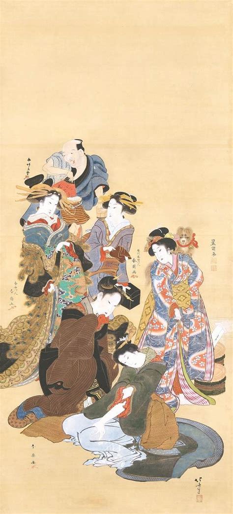 Ukiyo E Painting Exhibit May Prove Hokusai Got Along With Elder Artist
