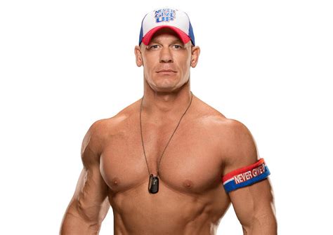 Pose Actor Torso Muscle Wrestler Wwe John Cena Bodybuilder White