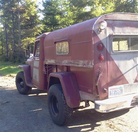 Army truck with rear bench and canopy: Anyone Recognize this Camper / Canopy? | eWillys