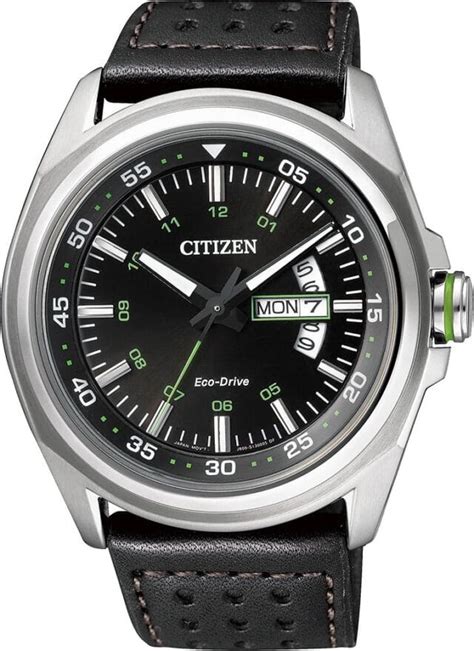 Citizen Eco Drive 100m Calendar Mens Sports Watch Royal Tempus