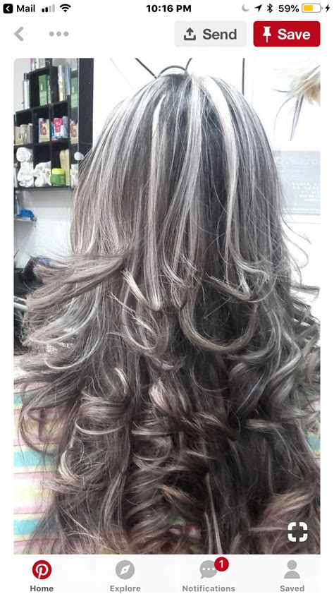 Short wavy hair is trendy, classy and versatile. 86 Cute Short Pixie Haircuts | Grey curly hair, Long gray hair, Grey hair color