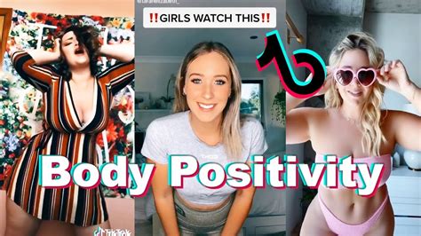 body positivity and self love tiktok compilation youtube